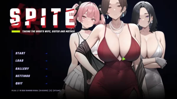 [日式SLG] 恶意：搞定老板的妻子、妹妹和母亲 SPITE: Taking the Boss’s Wife, Sister and Mother [Final] V1.6.0 官中步兵版+自带全回想 [1.10G]-CC游戏